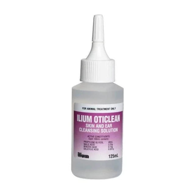 Ilium Oticlean Skin & Ear Cleansing Solution 125ml