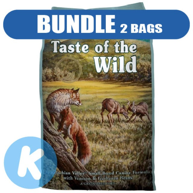 Taste of the Wild Canine Appalachian Valley Small Breed Venison Dry Dog Food 12.2kg