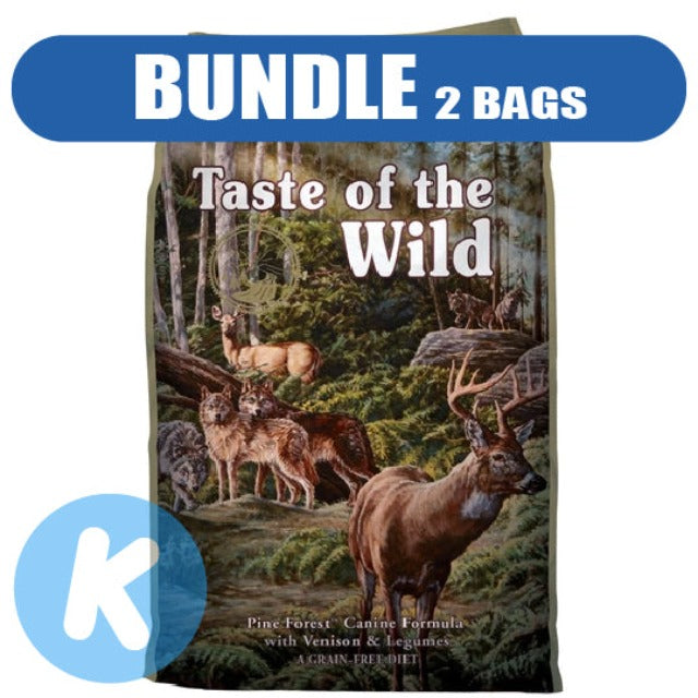 Taste of the Wild Canine Pine Forest Venison 12.2kg Dry Dog Food 12.2kg
