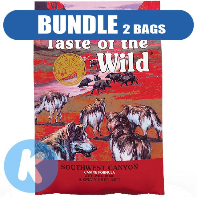Taste of the Wild Canine Southwest Canyon Wild Boar Dry Dog Food 12.2kg