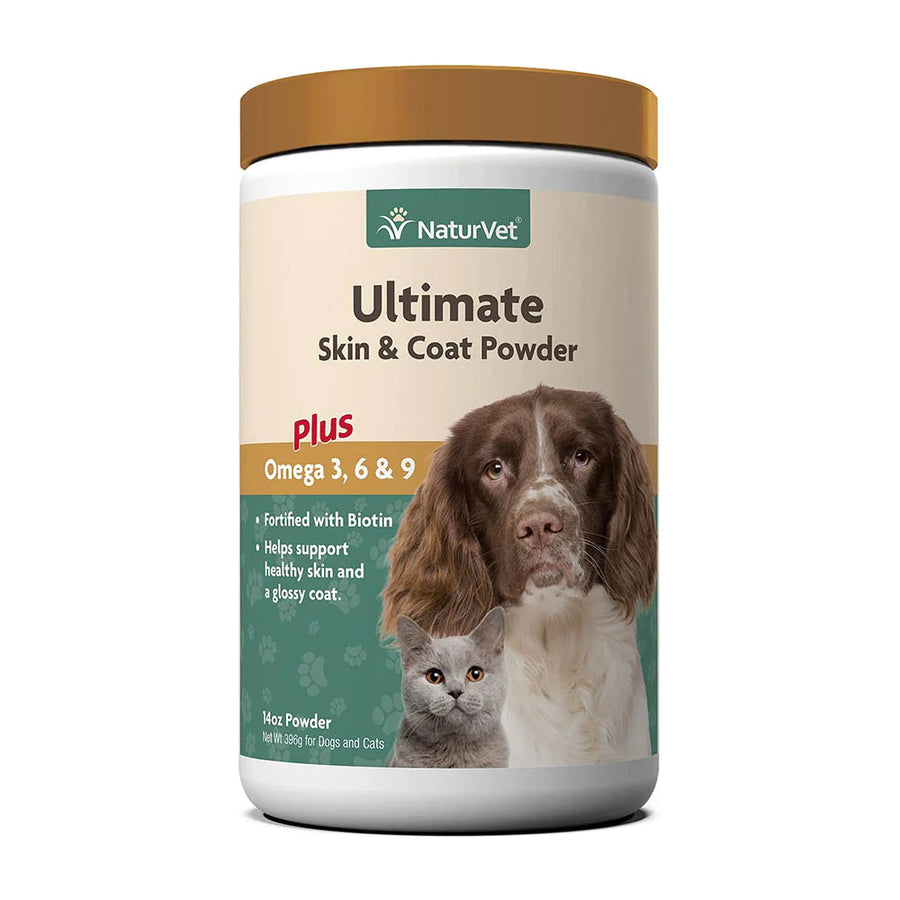 NaturVet Ultimate Skin And Coat Powder 70ct
