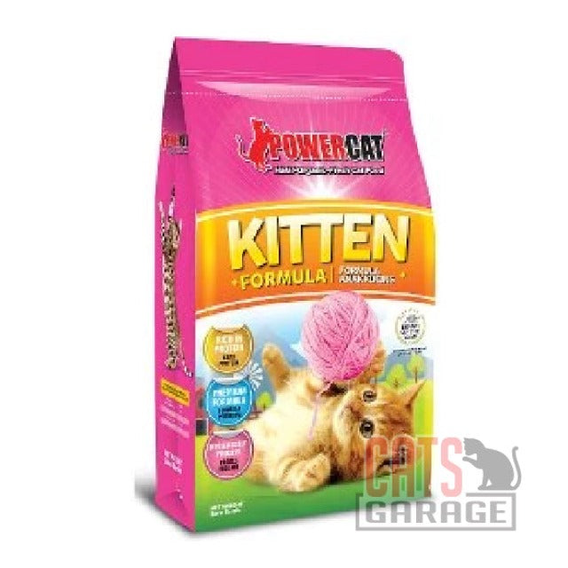 Powercat Halal Organic Kitten Formula Cat Dry Food 420g/1.2kg