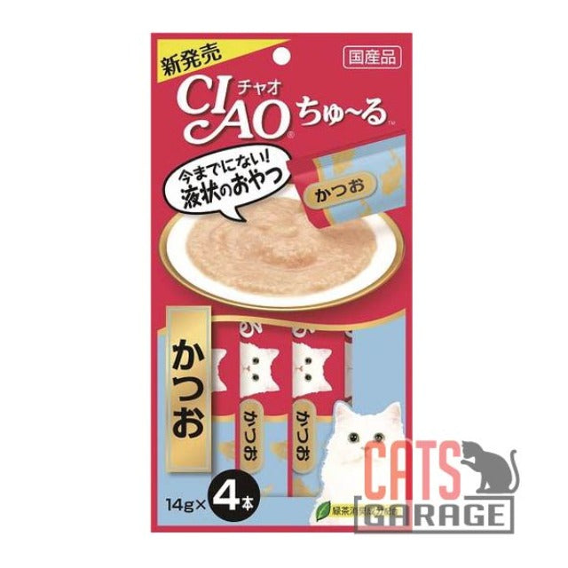 CIAO ChuRu Skipjack (Katsuo) 14g X4pcs