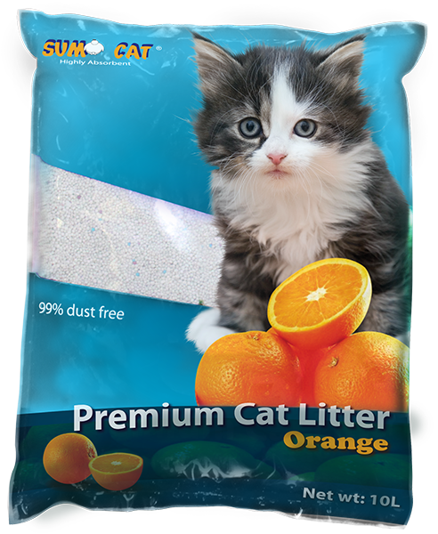 Sumo Cat Premium ORANGE Cat Litter 10L