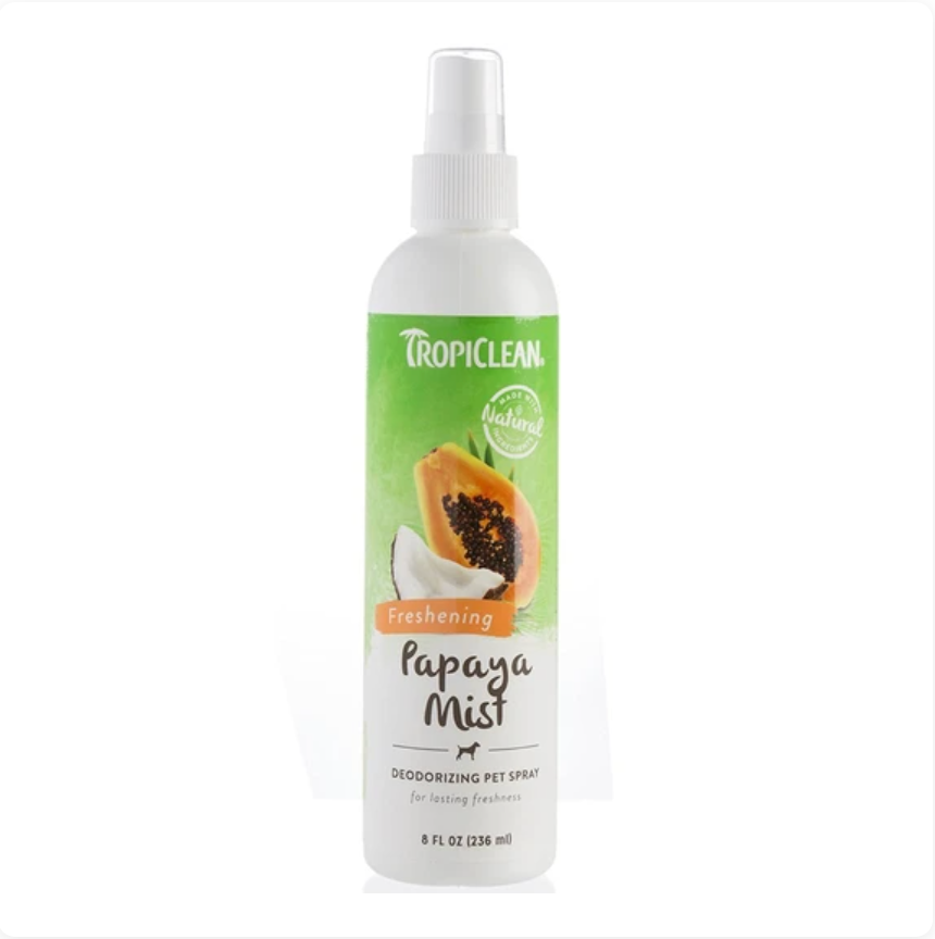 Tropiclean® Pet Spray - Papaya Mist Deodorizing 8oz