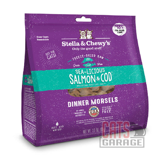 Stella & Chewy's - Dinner Morsels / Sea-Licious Salmon & Cod 8oz