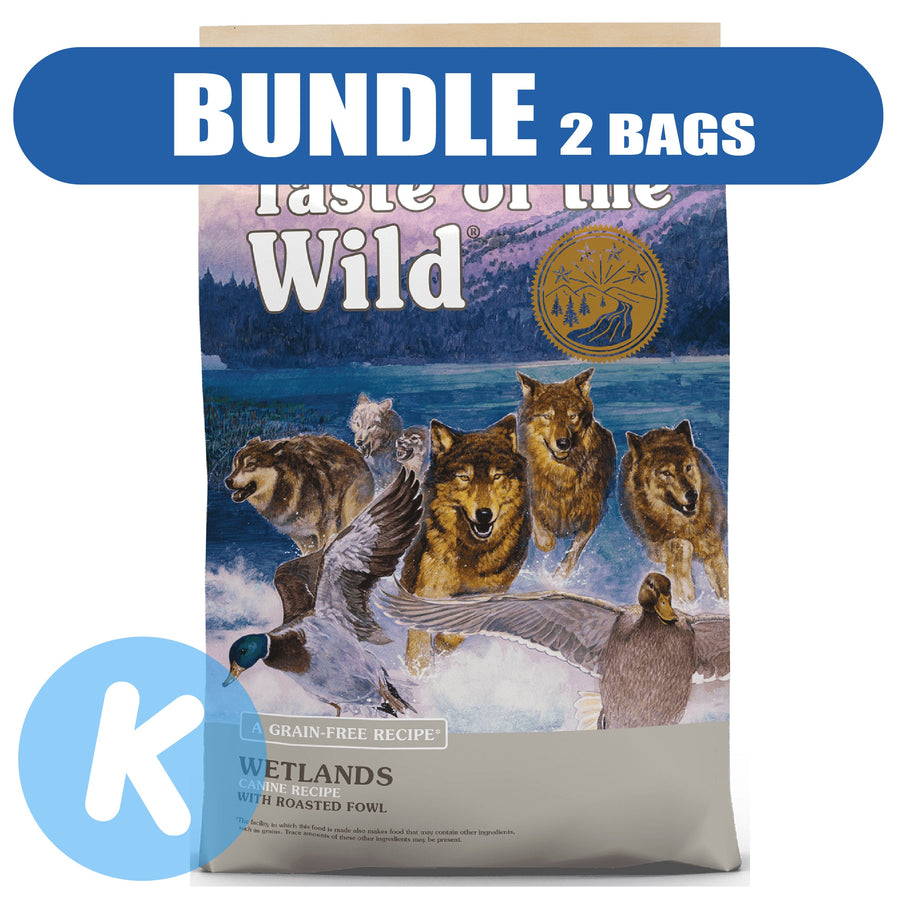 Taste Of The Wild Canine Wetlands Wild Fowl Dry Dog Food 2kg