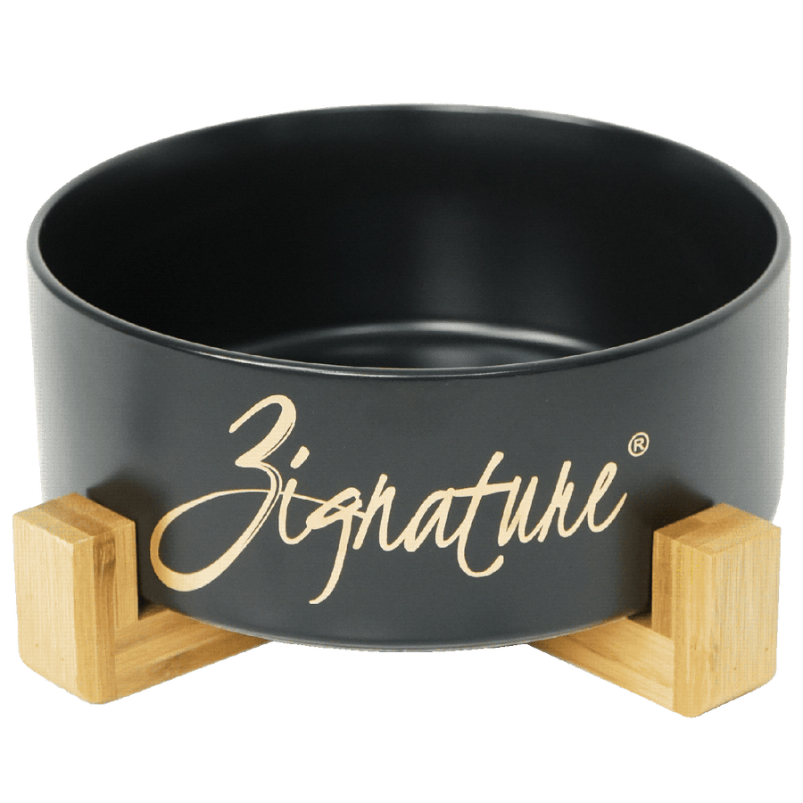 Zignature Ceramic Feeder Bowl