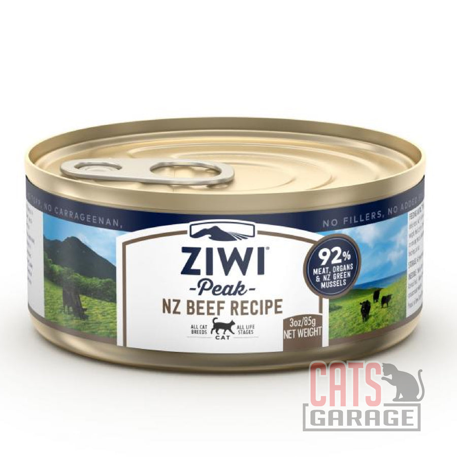 Ziwi Peak Beef Grain Free Cat Wet Food 85g X24