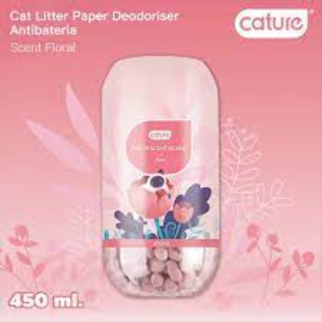 Cature® Fresh Scent Beads Cat Litter Deodoriser 450ml