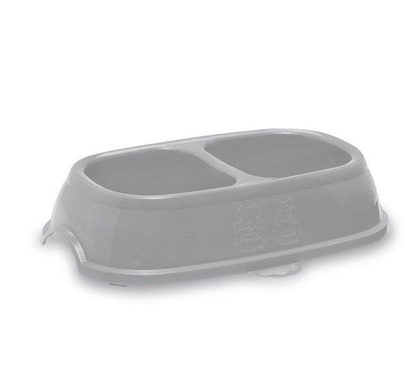 Stefanplast Break 11 Double Bowl Stone Grey (2 Sizes)