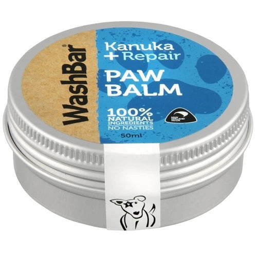 WashBar 100% Natural Paw Balm For Dogs 50ml