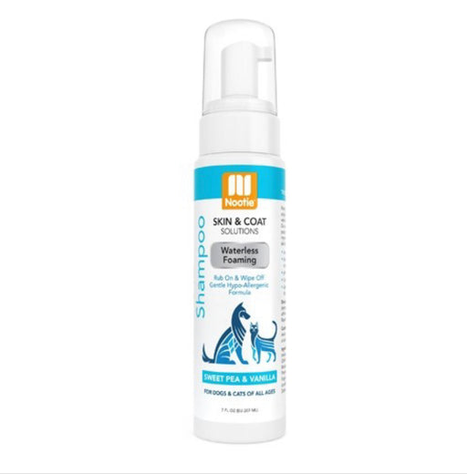 Nootie™ Waterless Hypoallergenic Foaming Shampoo Sweet Pea & Vanilla 7oz [Dogs & Cats]