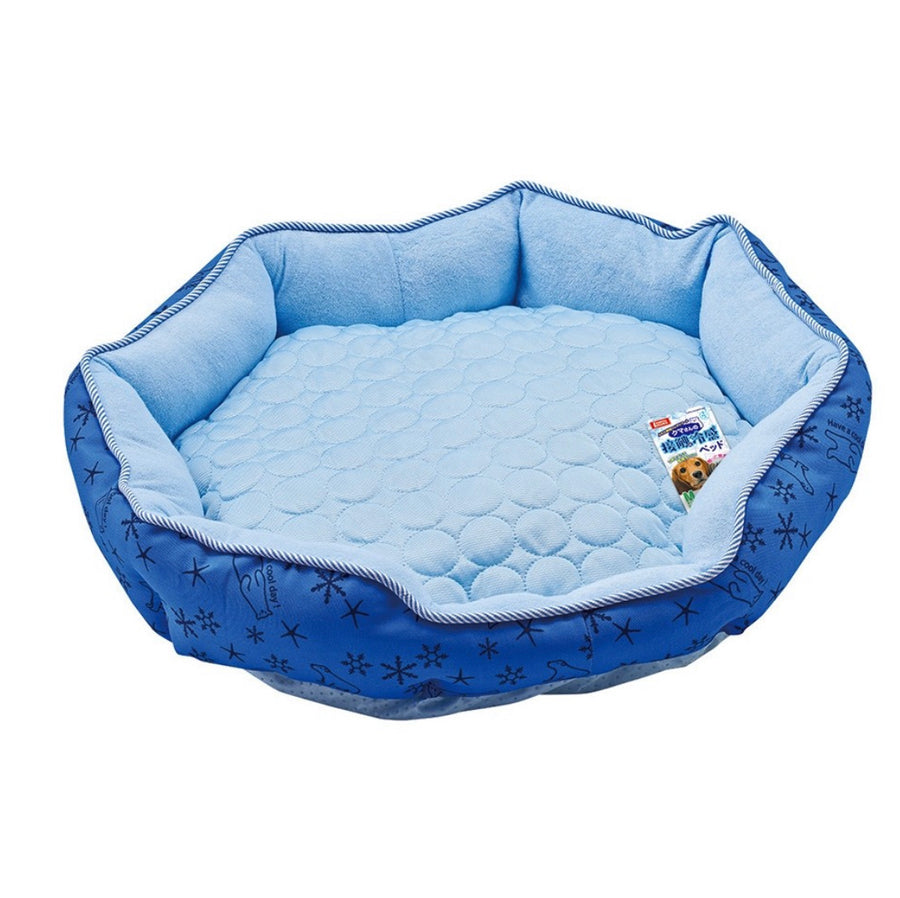 Marukan Cooling Bed Medium Navy Blue