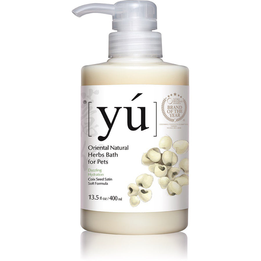 YU Coix Seed Satin Soft Formula Shampoo 400ml