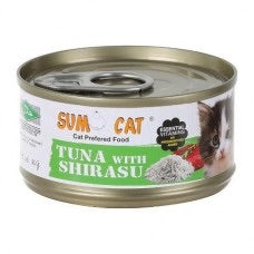 Sumo Cat Tuna with Shirasu 80g X24