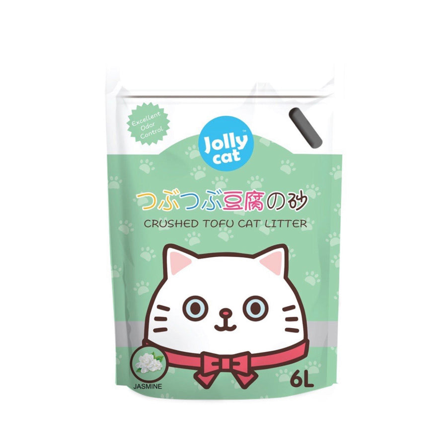 JollyCat Crushed Tofu JASMINE Litter 6L