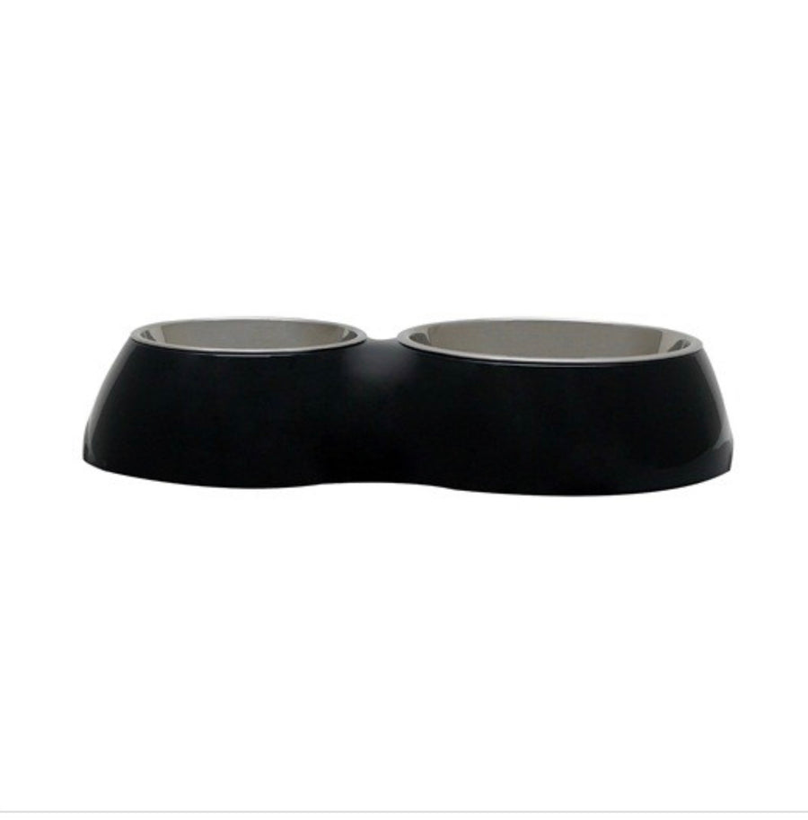 Dogit® Dog Double Diner Black