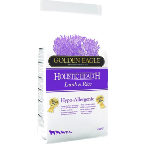 Golden Eagle Holistic Health Grain Free Hypo-Allergenic Dry Dog Food 10kg