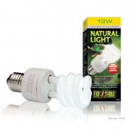 Exo Terra Natural Light Full Spectrum Daylight Bulb (2 Option)