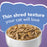 Friskies Shreds Turkey & Cheese Dinner In Gravy 156g