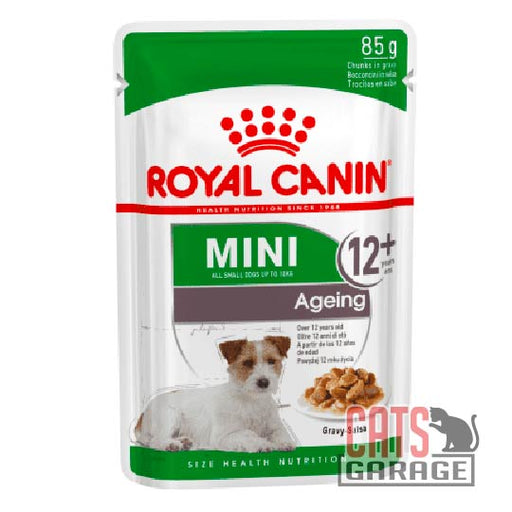 Royal Canin Canine Mini Ageing Pouch Wet Dog Food 85g (12 Pouches)