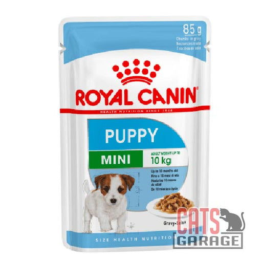 Royal Canin Canine Mini Puppy Pouch Wet Dog Food 85g (12 Pouches)