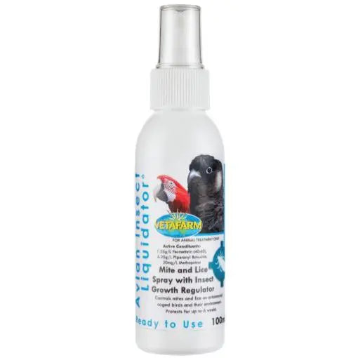 Vetafarm Avian Insect Liquidator (Ready to use) For Birds (2 Sizes)