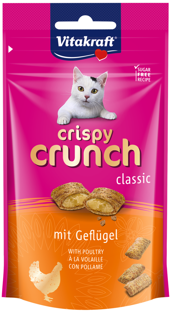 Vitakraft Crispy Crunch Poultry 60g X8