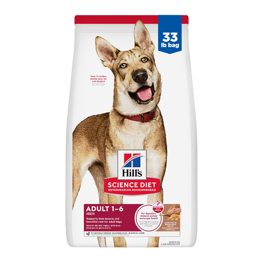 Hill's Science Diet Adult | Lamb Meal & Brown Rice Recipe Dry Dog Food 15kg