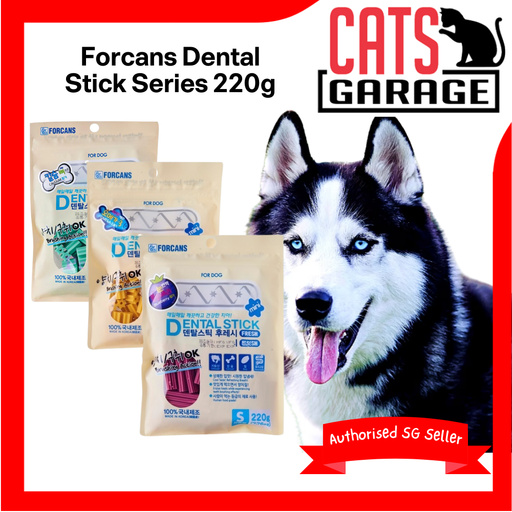 Forcans Dental Stick Dog Treats 220g