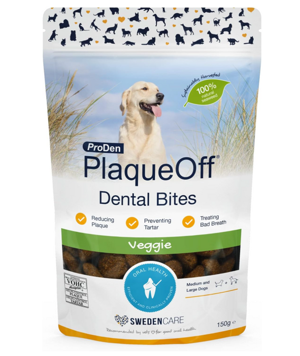 SwedenCare ProDen Plaque Off® Dental Bites for Cats and Dogs 60g/150g