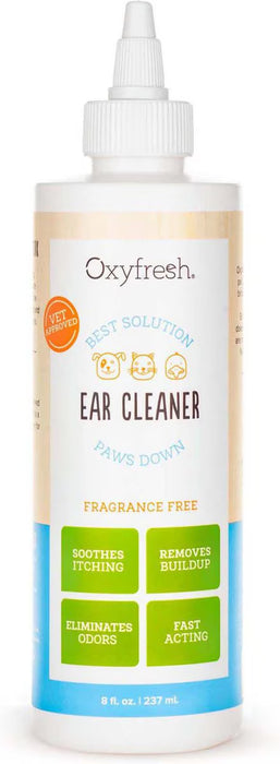 Oxyfresh Advanced Sensitive & Sting Free Cat & Dog Ear Cleaning Solution 1 GALLON