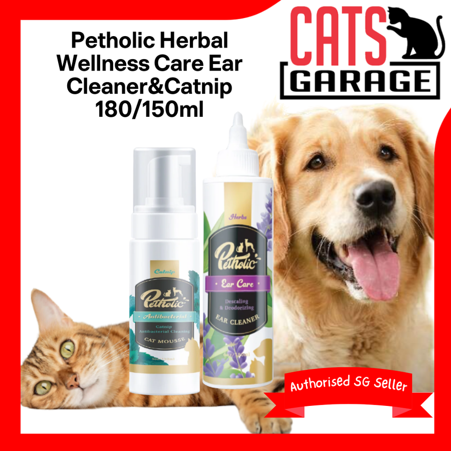 Petholic Wellness Care Ear Cleaner/Catnip 150ml/180ml