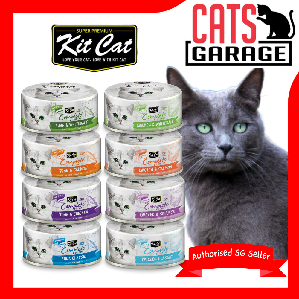 Kit Cat Complete Cuisine Pure Cat Wet Food 70g X 24cans