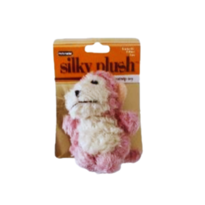 Petmate Assorted Plush Batter Catnip Bite Toys for Cat & Dog