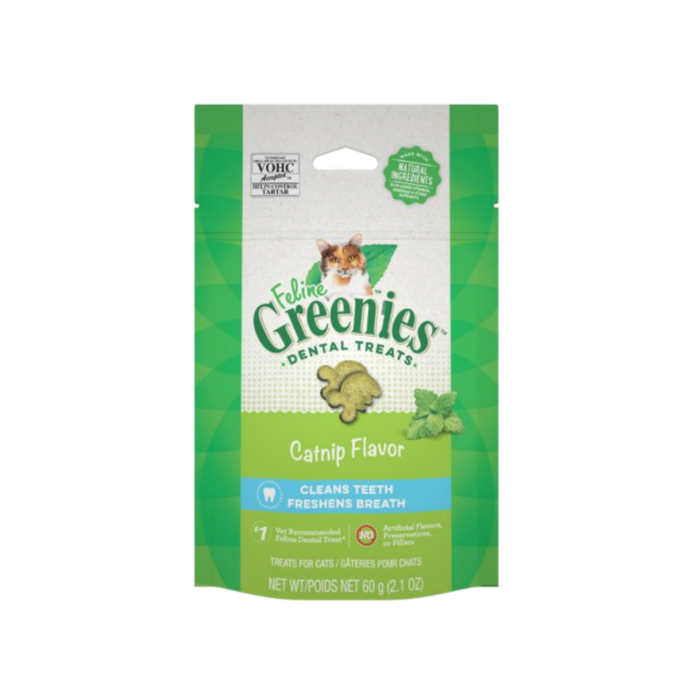 GREENIES Feline Dental Cat Treats for Adult Cats – All Flavors 60g