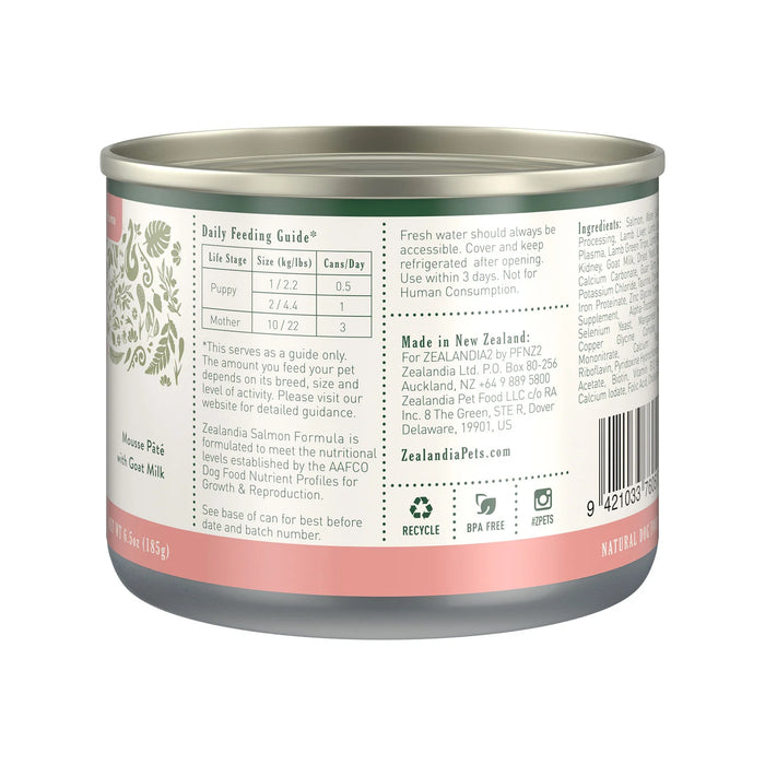Zealandia Deluxe Pâté Wet Dog Food for Puppies 185g