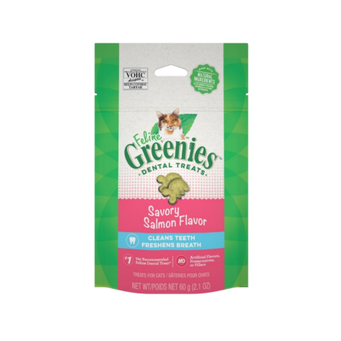 GREENIES Feline Dental Cat Treats for Adult Cats – All Flavors 60g