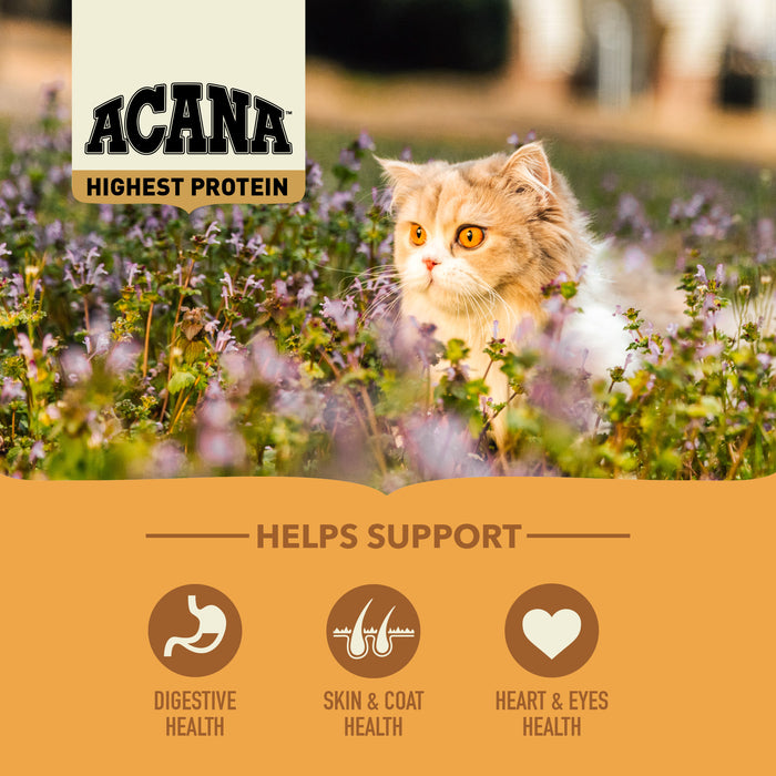 ACANA Wild Prairie Freeze-Dried Infused Cat Food 340g | High Protein Poultry Recipe Cat Kibble