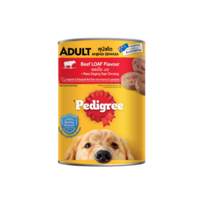 Pedigree Dog Caned Food For Adult Dog - Chicken/Beef/5 Kinds of Meat 400g/700g