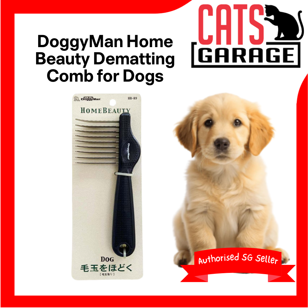 Doggyman Home Beauty Dematting Comb for Dogs