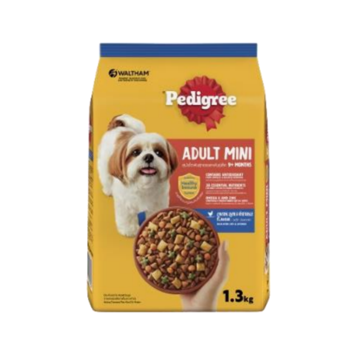 Pedigree Dry Dog Food - Adult Mini/Puppy Dog 1.3kg