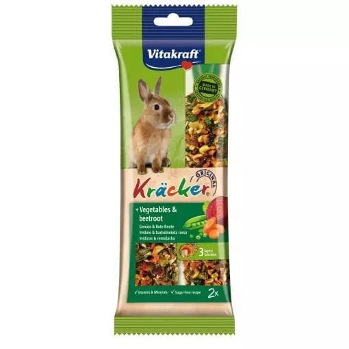 Vitakraft Kracker Vegetable Rabbit 2pcs