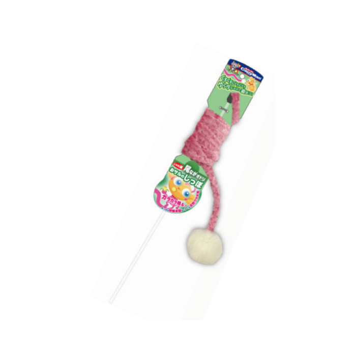 Cattyman Natural & Jareneko Cat Stick/Tail/Wand/Swingy Toys – Assorted Animal Characters