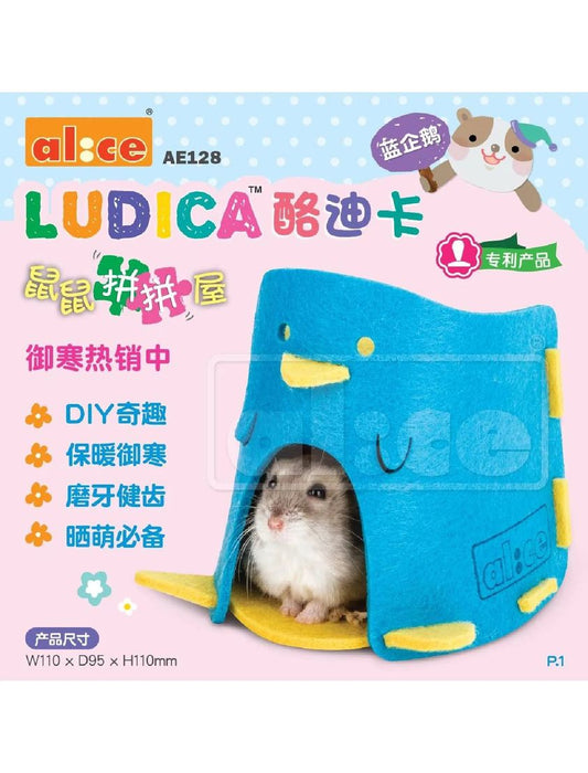 Alice Ludica Puzzle Home Hamsters Blue Penguin