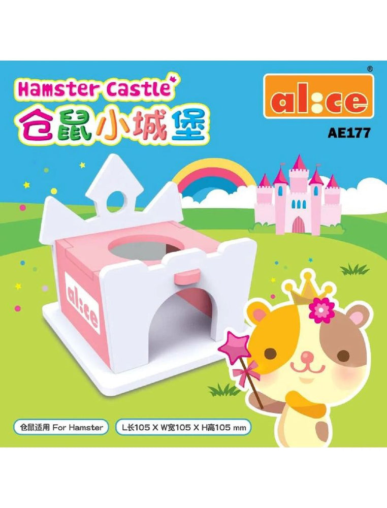 Alice Hamster Castle Pink