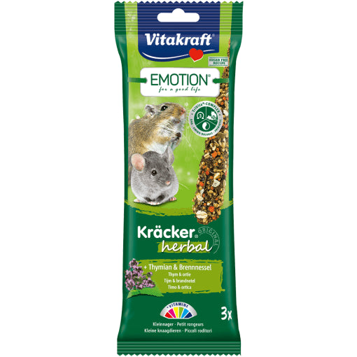Vitakraft Emotion Kracker Herbal for Small Animals 3pcs