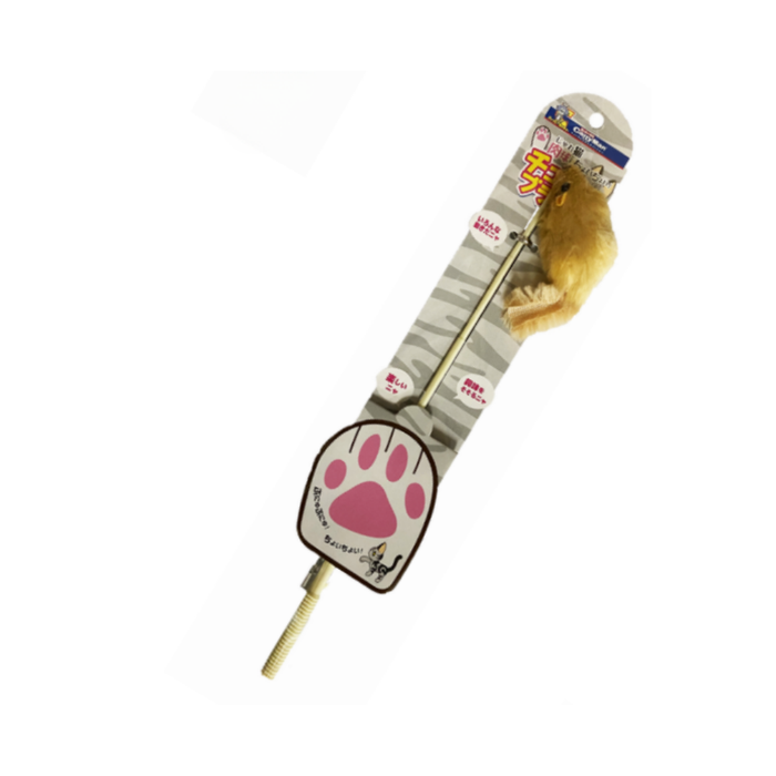 Cattyman Natural & Jareneko Cat Stick/Tail/Wand/Swingy Toys – Assorted Animal Characters