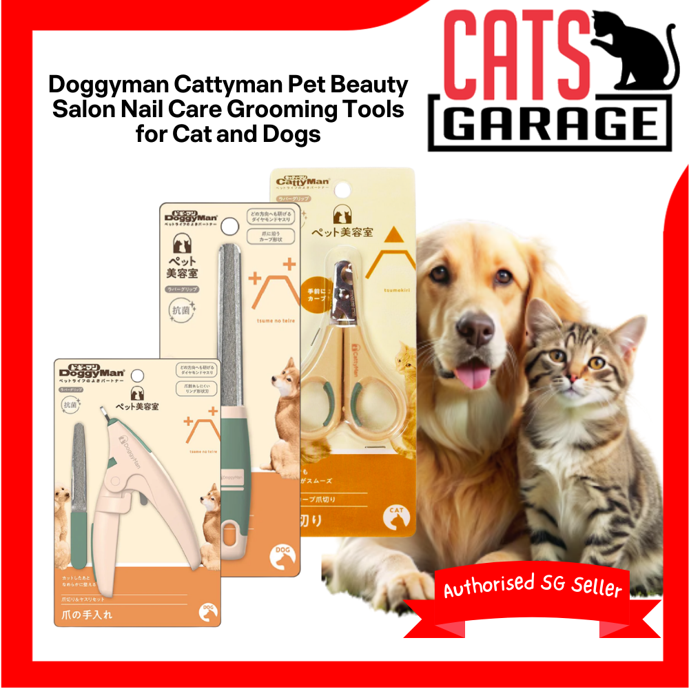 Doggyman Cattyman Pet Beauty Salon Nail Care Grooming Tools for Cat and Dogs